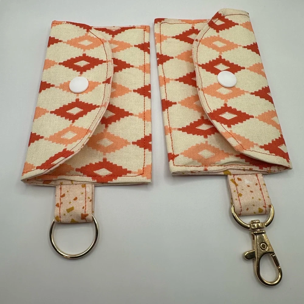 Handmade Cotton Credit Card Pouch - Picture 6 of 8